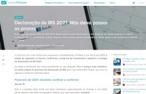 Read more about the article Prazos de entrega do IRS!